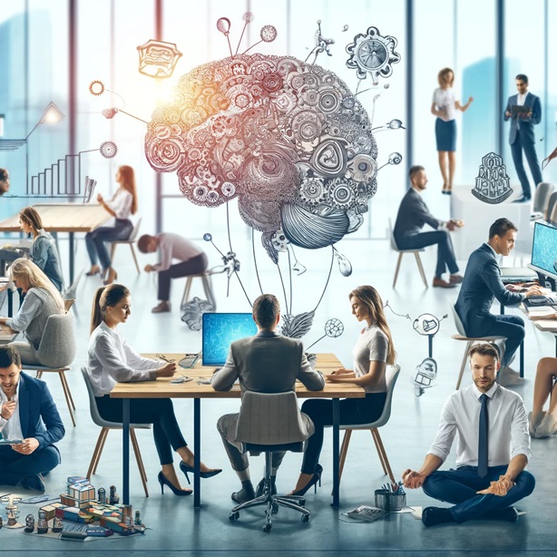 Entrepreneurs Engaging in Brain Training